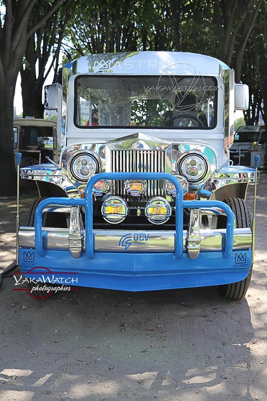 Le premier Jeepney électrique au eVillage du ePrix Paris 2018