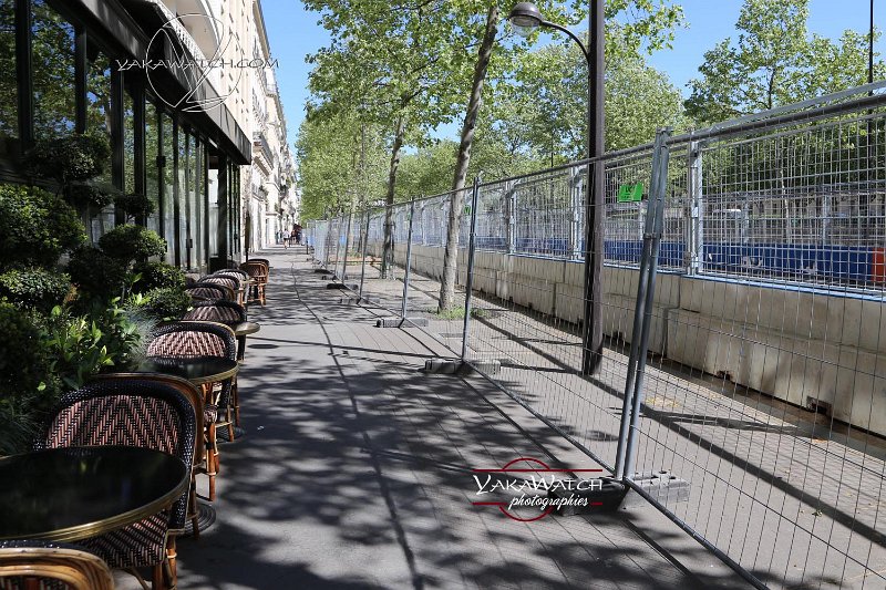 La problématique des bars et restaurants le long du circuit - Paris ePrix 2018