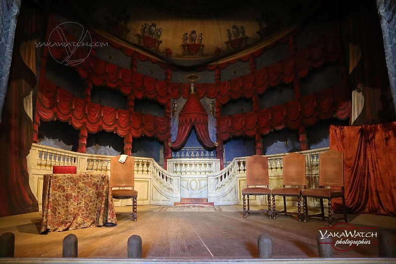 Le théâtre privé d'inspiration italienne du château de Groussay