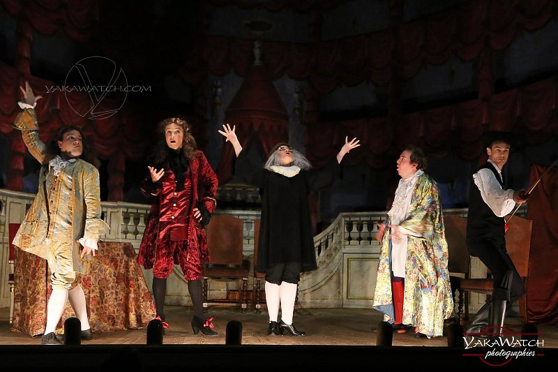 La Troupe du Crâne joue Molière au théâtre du château de Groussay