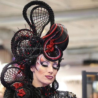 Hairworld competition - Stage makeup art